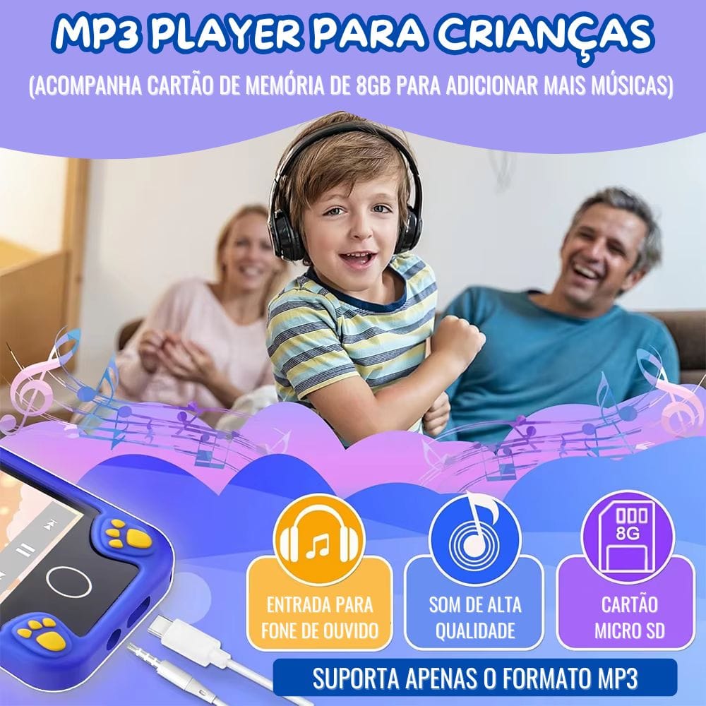 Celular Infantil Interativo Com Câmera e Jogos - Kids Phone