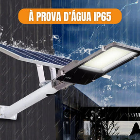 Luminária Solar Externa 350LED Alta Luminosidade Com Controle Remoto